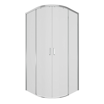 Душевой уголок Ambassador Queen 11011101 90х90 стекло прозрачное профиль хром глянцевый без поддона