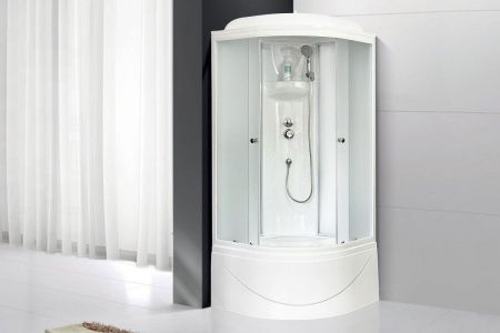 Душевая кабина Royal Bath BK RB90BK4-MM 90х90 четверть круга с крышей ориентация универсальная