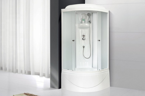 Душевая кабина Royal Bath BK RB90BK4-MM 90х90 четверть круга - фото 2