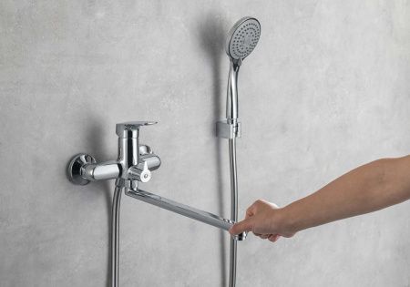 Душевой гарнитур Aquatek ВЕГА AQ2010CR настенный хром