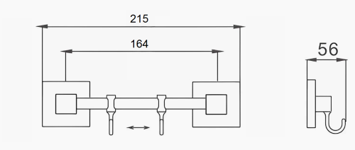 Крючок D-Lin D288222-2 - фото 2