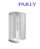 Душевая кабина Parly Effect EF1031 100х100 четверть круга с крышей ориентация универсальная