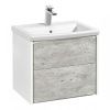 Тумба под раковину Roca Ronda ZRU9303002 60х40 подвесная цвет серый/белый