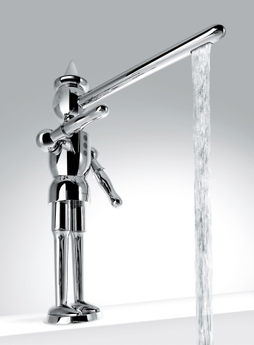 Смеситель для кухни Emmevi Pinocchio 1887/CR на мойку хром - фото 3