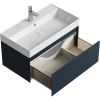 Тумба под раковину Aqwella Y GE01081GRM 80х50 подвесная цвет серый