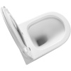 Унитаз подвесной Тритон Verso Щ0000057971 белый с сиденьем микролифт безободковый каскадный смыв