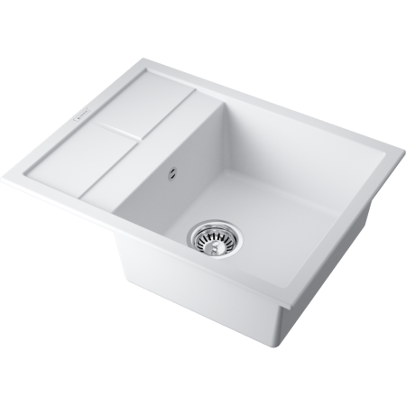 Кухонная мойка Omoikiri Sumi 65 4993673 65х50 цвет белый