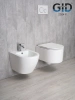 Унитаз подвесной Gid Concavo 62233Y белый с сиденьем микролифт безободковый смыв торнадо