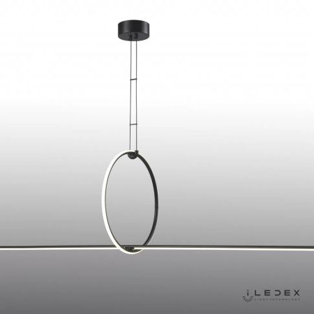 Светильник подвесной iLedex Zoom (Зоом) 10339P/A2-35W-3000K BK-WH