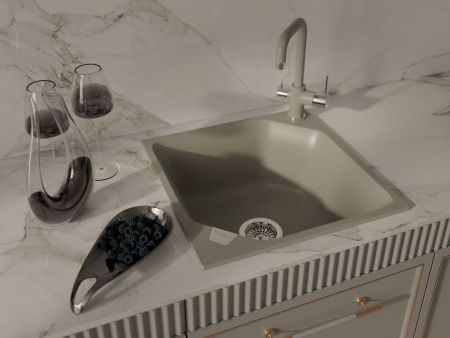 Смеситель для кухни Rivelato 9025203 topazio cromo на мойку хром/бежевый