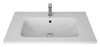 Раковина мебельная керамическая Dreja Euphoria 80 640177 80х50 накладная цвет белый
