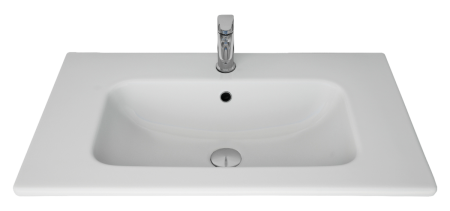 Раковина мебельная керамическая Dreja Euphoria 80 640177 80х50 накладная цвет белый