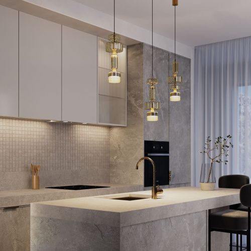 Светильник подвесной Maytoni Level Modern MOD253PL-L18BS3K1 - фото 2