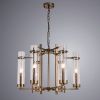 Люстра подвесная Arte Lamp Hugo (Хуго) A1688LM-6AB