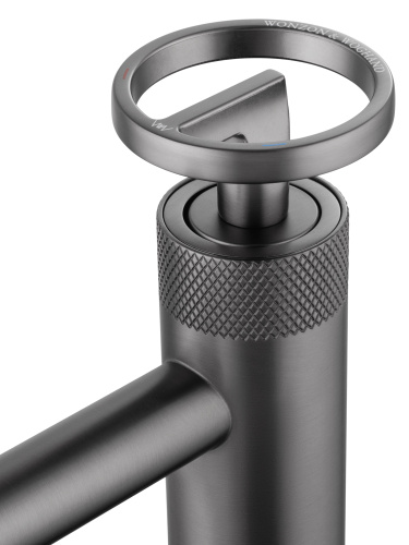 Смеситель Wonzon & Woghand WW-H1065-BGG на раковину графит - фото 4