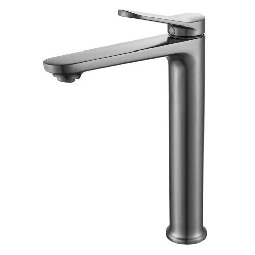 Смеситель для раковины Shevanik S43T S4311T на столешницу оружейная сталь - фото 2