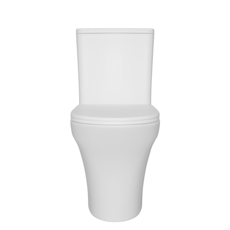 Унитаз напольный с бачком Teymi Ellie T40206 белый с сиденьем микролифт безободковый смыв торнадо