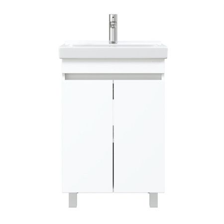 Тумба под раковину Onika Милтон 105561 50х40 напольная цвет белый