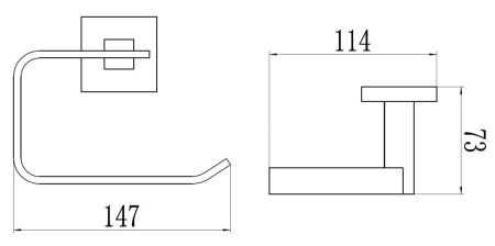Бумагодержатель Savol S-06552A