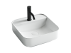 Раковина из сантехнического фарфора Ceramica Nova ELEMENT CN5014 40х40 накладная цвет белый 1 отверстие под смеситель
