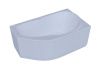 Ванна акриловая Aquatek Таурус TAR170-0000129 170х100 пристенная асимметричная с каркасом без ручек