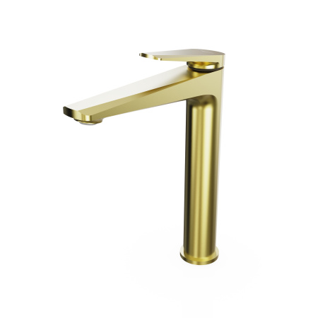 Смеситель Tokito KIN TOK-KIN-1012 на раковину брашированное золото