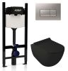 Комплект унитаз с инсталляцией и клавишей смыва Valsir KIT VSCrM 7317NEMT Slim P1