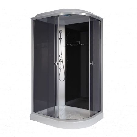 Душевая кабина Niagara Eco E120/80/13L/TN 120х80 асимметричная с крышей ориентация левая