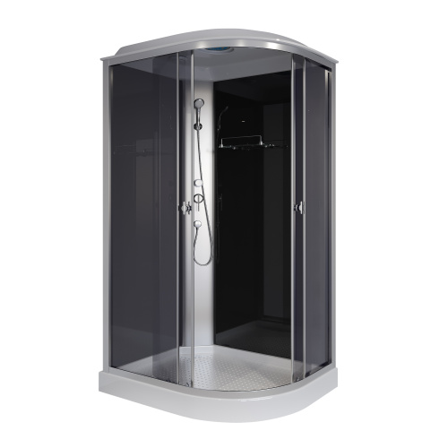 Душевая кабина Niagara Eco E120/80/13L/TN 120х80 асимметричная с крышей - фото 2