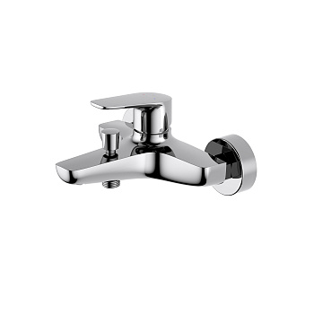 Смеситель для ванны Aquatek БЕТТА AQ1140CR настенный хром без термостата