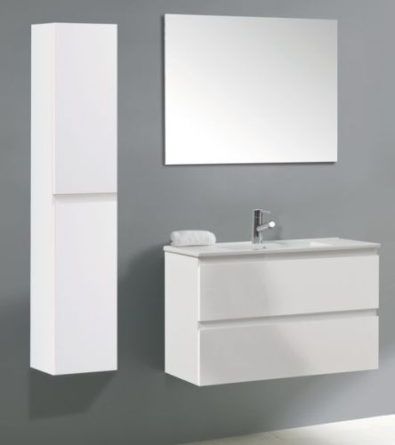 Тумба под раковину IBX Yasmin YAS080V/PINOJACKSON 80х50 подвесная цвет коричневый