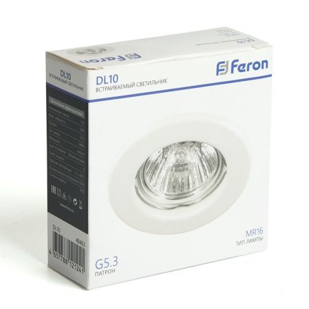 Светильник встраиваемый Feron DL10 48463