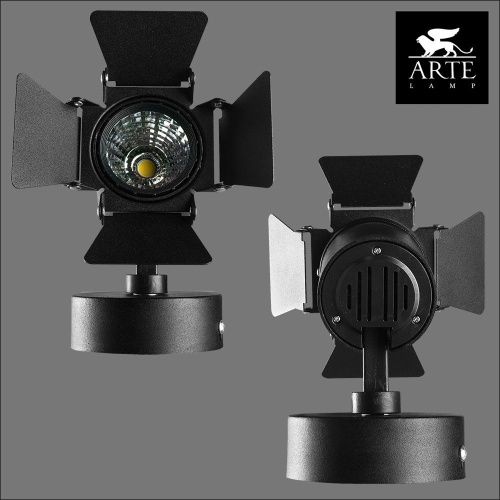 Спот светодиодный Arte Lamp Track Lights (Трацк Лигхтс) A6709AP-1BK - фото 3