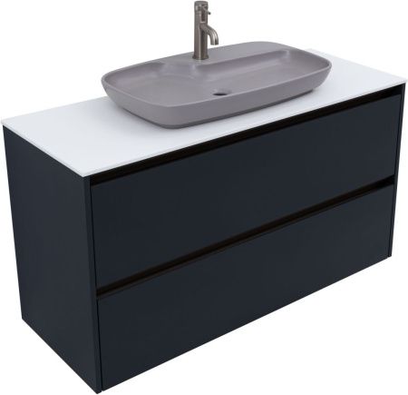 Тумба под раковину Allen Brau Activity 1.34015.AM 120х50 подвесная цвет черный