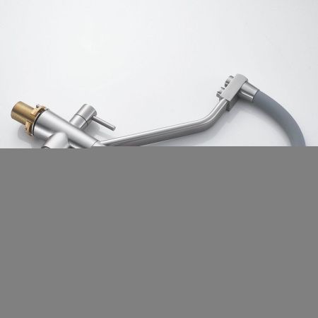 Смеситель для кухни Shevanik S968L на мойку сатин