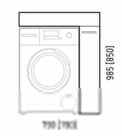 Комод Corozo Лео SD-00000782 20х50 напольный цвет белый