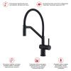 Смеситель для кухни Raglo R86 R86.41.06 на мойку черный