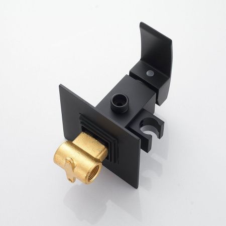 Гигиенический душ со смесителем Rose R1505H-2 черный