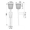 Бра Elstead Lighting Verity (Вериты) BATH-VERITY-BB
