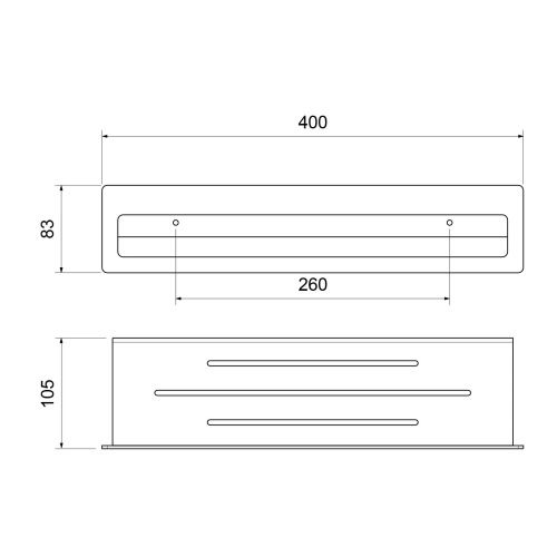 Полка в ванную комнату Timo Luiro 18580/17 - фото 2