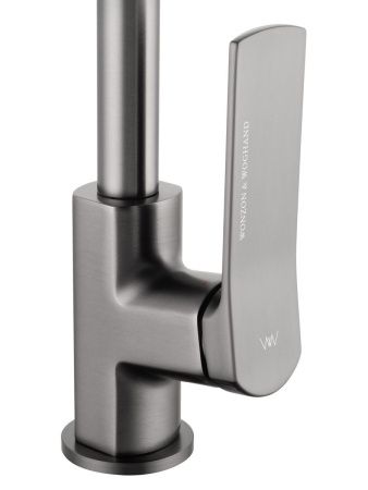 Смеситель для кухни Wonzon & Woghand WW-L1006-BGG на мойку серый