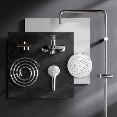 Душевая стойка Am.Pm X-Joy F40885A94 настенная цвет хром