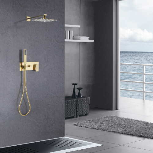 Душевая система ABBER AF8218G встраиваемая в стену - фото 2