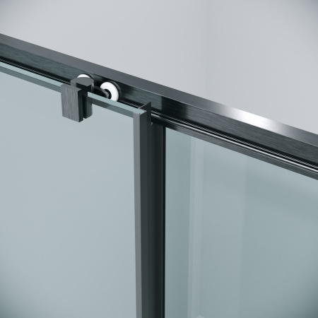 Душевая дверь Grossman Cosmo 100.K33.02.120.42.00 120х195 стекло прозрачное профиль графит