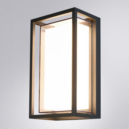 Уличный настенный светильник Arte Lamp Menkar (Менкар) A1332AL-1BK