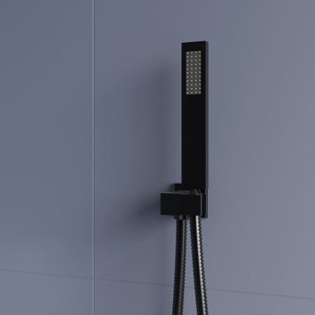 Душевая система RGW Shower Panels 511408371-04 встраиваемая в стену цвет черный с термостатом
