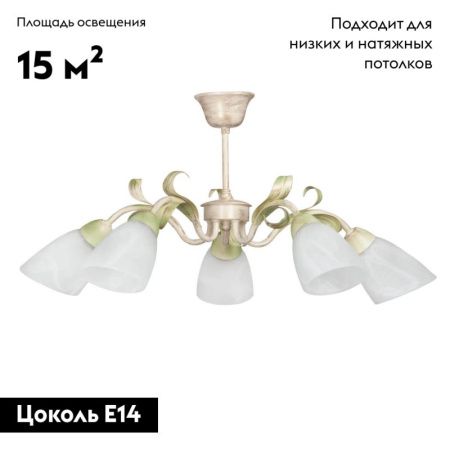 Люстра на штанге Vitaluce V1535 V1535/5PL
