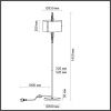 Торшер Odeon Light Margaret (Маргарет) 5415/3F