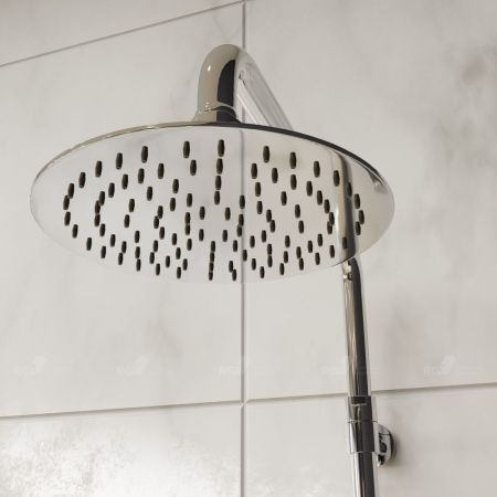 Душевая стойка RGW Shower Panels 21140121-01 настенная цвет хром с термостатом