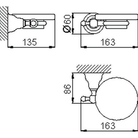 Мыльница Cisal Croisette 4022.01H.CR